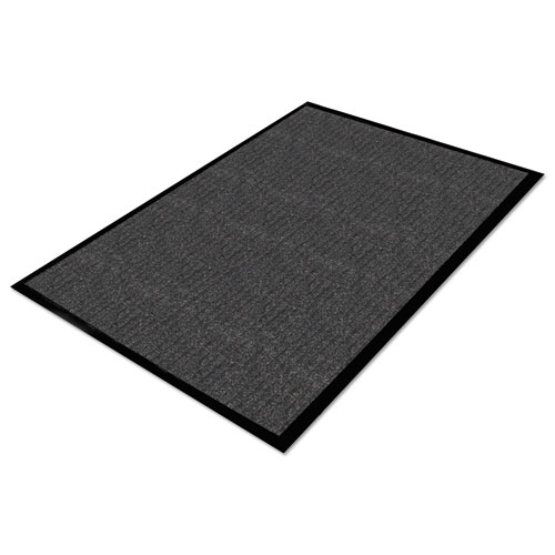 Guardian EcoGuard Indoor Wiper Floor Door Mat, Recycled Plastic and Rubber,  Charcoal