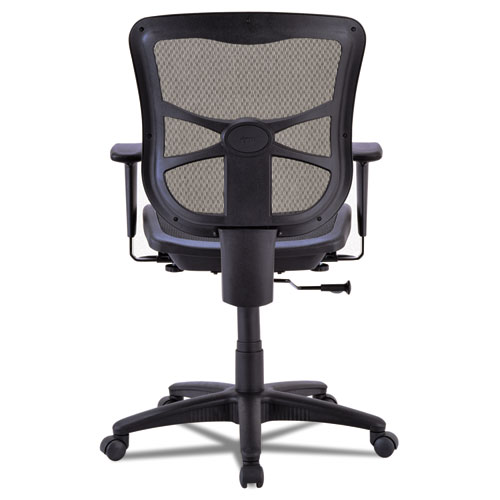 Image of Alera Elusion Series Mesh Mid-Back Swivel/Tilt Chair, Supports Up to 275 lb, 17.9" to 21.6" Seat Height, Black