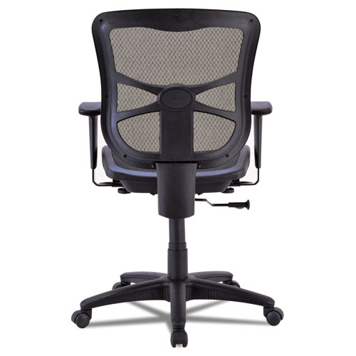 Image of Alera® Elusion Series Mesh Mid-Back Swivel/Tilt Chair, Supports Up To 275 Lb, 17.9" To 21.6" Seat Height, Black