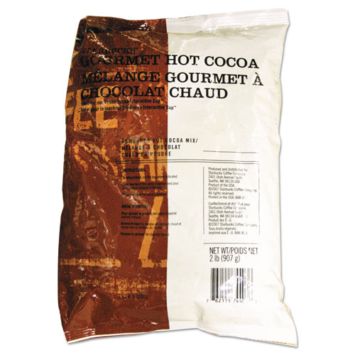 Starbucks® Gourmet Hot Cocoa, 2 Lb Bag, 6/Carton