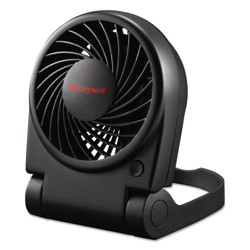 Turbo On The Go USB/Battery Powered Fan, Black | by Plexsupply