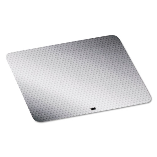 Precise Mouse Pad, Nonskid Repositionable Adhesive Back, Gray Frostbyte