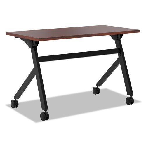 HON® Multipurpose Table Fixed Base Table, 48w x 24d x 29 3/8h, Chestnut
