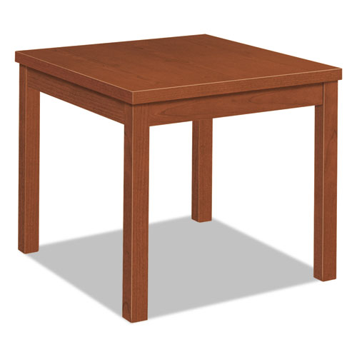 HON® Laminate Occasional Table, Rectangular, 24w x 20d x 20h, Cognac