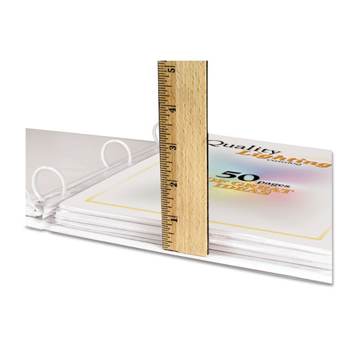 Image of C-Line® High Capacity Polypropylene Sheet Protectors, Clear, 50", 11 X 8.5, 25/Bx