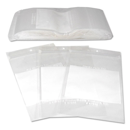 Image of C-Line® Write-On Poly Bags, 2 Mil, 4" X 6", Clear, 1,000/Carton