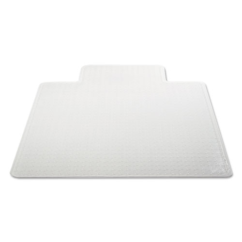 Image of Moderate Use Studded Chair Mat for Low Pile Carpet, 36 x 48, Lipped, Clear