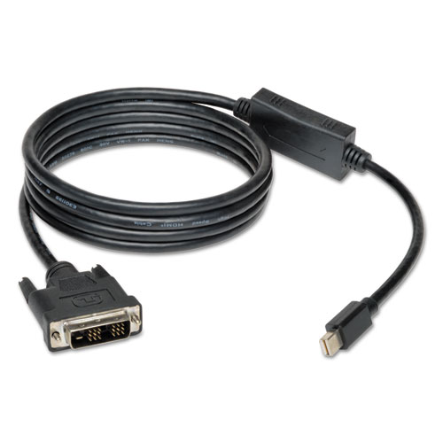 Mini DisplayPort to DVI Cable Adapter (M/M), 6 ft. | by Plexsupply