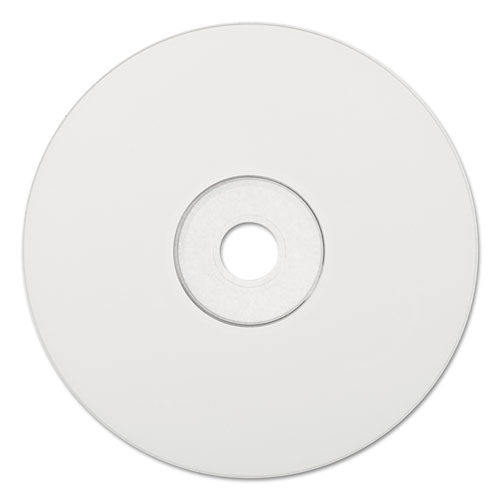 Image of Verbatim® Cd-R Printable Recordable Disc, 700 Mb, 52X, Spindle, White, 100/Pack