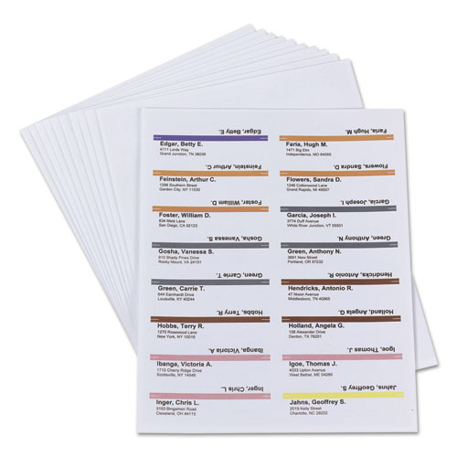 Viewables Hanging Folder Tabs and Labels, Label Pack Refill, 1/3-Cut ...
