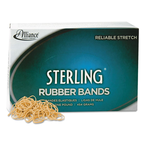 Image of Sterling Rubber Bands, Size 10, 0.03" Gauge, Crepe, 1 lb Box, 5,000/Box