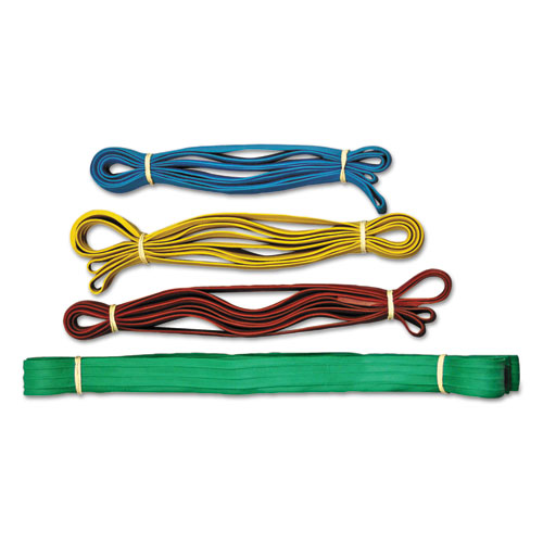 Alliance® Pallet Bands, 112" Circumference, 1" Width, 1/16" Gauge, Green, 12/Pack