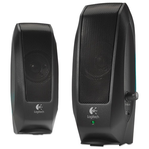 Image of Logitech® S120 2.0 Multimedia Speakers, Black