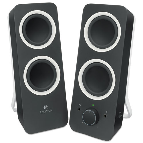 Z200 Multimedia 2.0 Stereo Speakers, Black