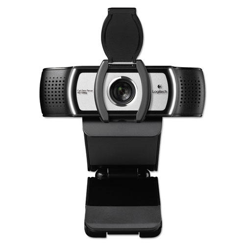 Image of C930e HD Webcam, 1920 pixels x 1080 pixels, 2 Mpixels, Black