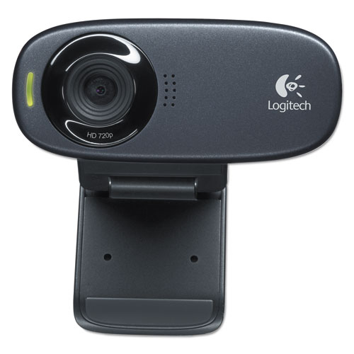 Image of C310 HD Webcam, 1280 pixels x 720 pixels, 1 Mpixel, Black