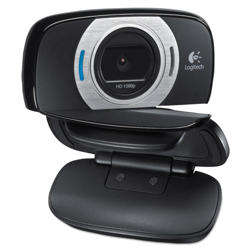 C615 HD Webcam, 1920 pixels x 1080 pixels, 2 Mpixels, Black | by Plexsupply