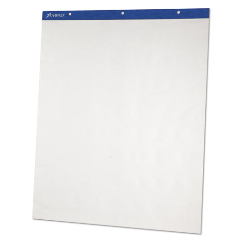 Ampad® Flip Charts, Unruled, 27 x 34, White, 50 Sheets, 2/Carton