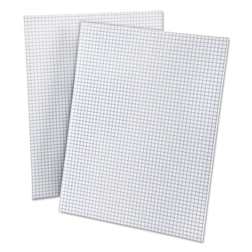 Image of Ampad® Quadrille Pads, Quadrille Rule (4 Sq/In), 50 White (Heavyweight 20 Lb Bond) 8.5 X 11 Sheets