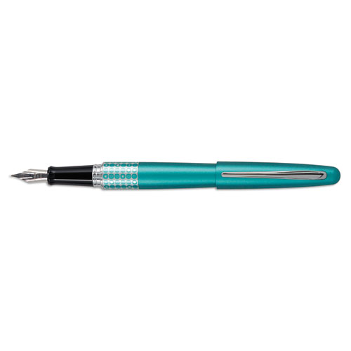 Pilot® MR Retro Pop Collection Gel Ink Pen, Green Barrel, Black Ink, Fine