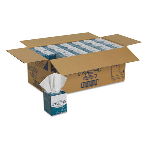 Ultra Premium Facial Tissue, White, 2-Ply, White, 125 Sheets/Box, 30 Boxes/Carton