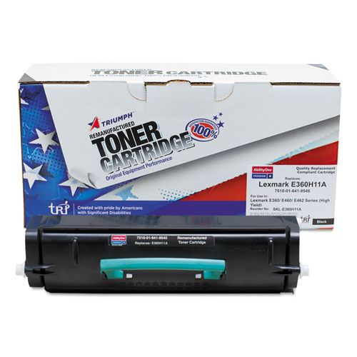 7510016419545 Remanufactured E360H11A Toner, 9,000 Page-Yield, Black