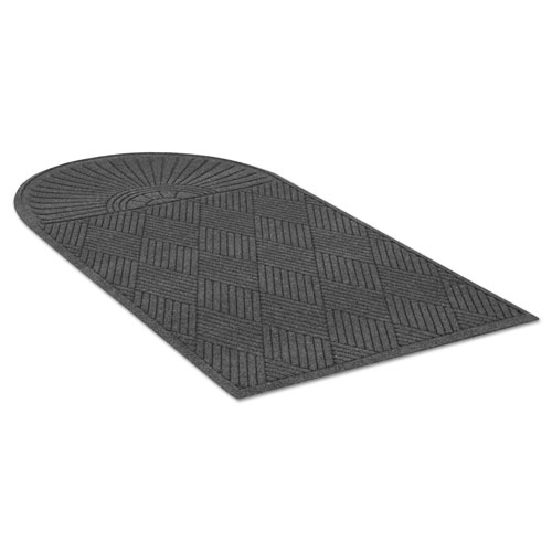 Image of Guardian Ecoguard Diamond Floor Mat, Single Fan, 36 X 72, Charcoal