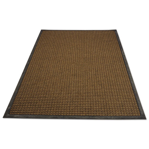 WaterGuard Indoor/Outdoor Scraper Mat, 48 x 72, Brown
