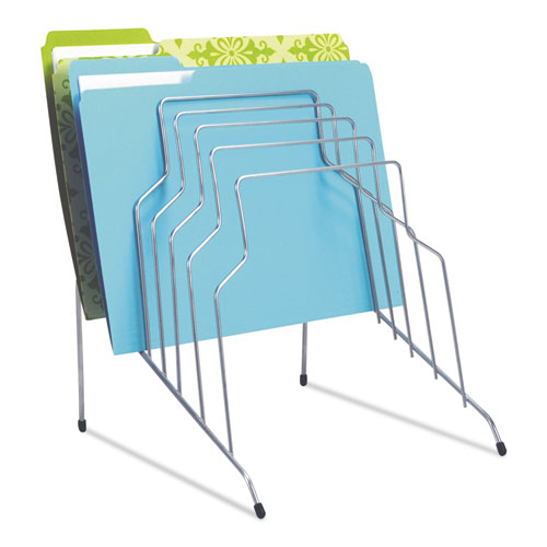 Image of Fellowes® Wire Step File, 8 Sections, Letter To Legal Size Files, 10.13" X 12.13" X 11.81", Silver