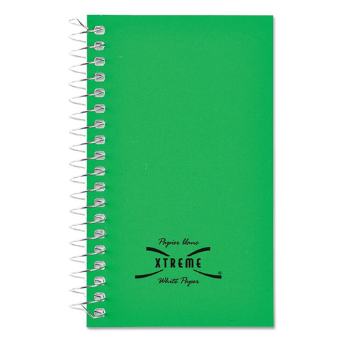 Image of Paper Blanc Xtreme White Wirebound Memo Books, Narrow Rule, Randomly Assorted Covers, 5 x 3, 60 Sheets