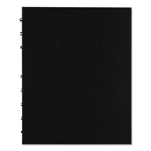 Blueline® Notepro Quad Notebook, Data/Lab-Record Format With Narrow And Quadrille Rule Sections, Black Cover, (96) 9.25 X 7.25 Sheets