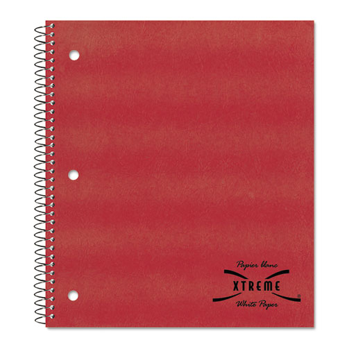 Image of 1-Subject Wirebound Notebook, 3-Hole Punched, Medium/College Rule, Randomly Assorted Front Covers, 11 x 8.88, 100 Sheets