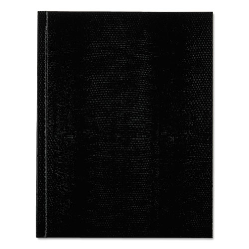 Blueline® Executive Notebook, 1-Subject, Medium/College Rule, Black Cover, (150) 9.25 X 7.25 Sheets