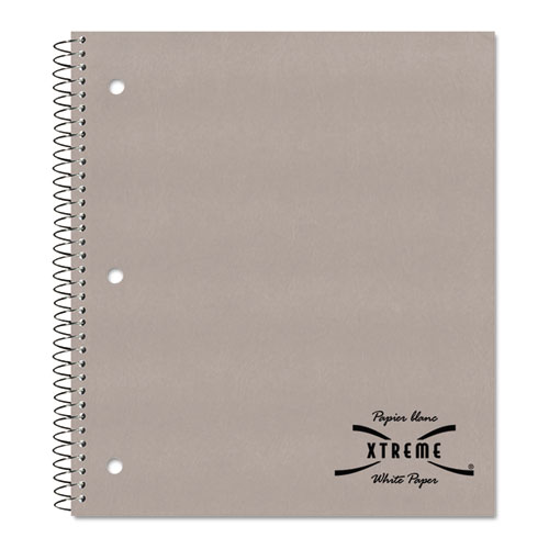 1-Subject Wirebound Notebook, 3-Hole Punched, Medium/College Rule, Randomly Assorted Front Covers, 11 x 8.88, 100 Sheets