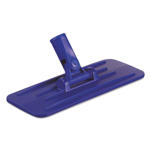 Boardwalk® Swivel Pad Holder, Plastic, Blue, 4 x 9