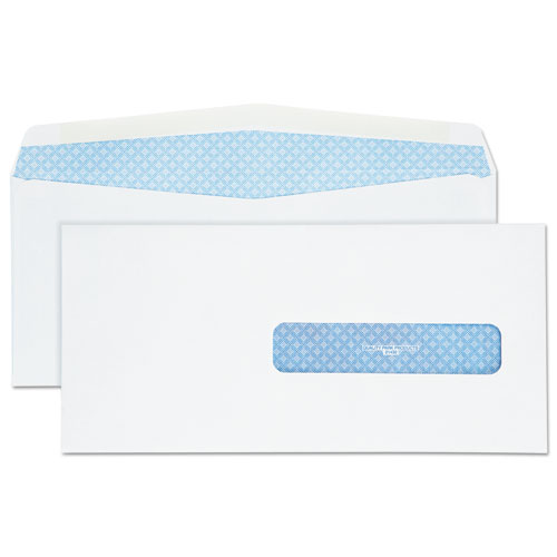 Security Tinted Insurance Claim Form Envelope, Commercial Flap, Redi-Seal Closure, 4.5 x 9.5, White, 500/Box