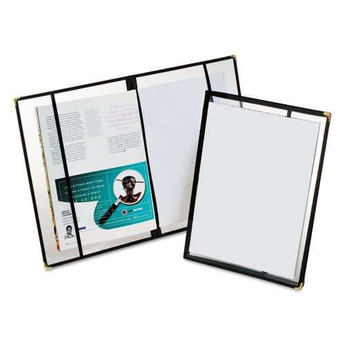 Oxford™ See-Through Magazine Cover, 12.38 x 9.13, Clear/Clear