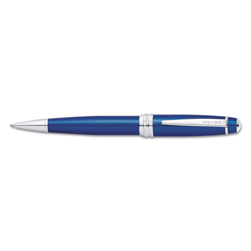 Cross® Bailey Ballpoint Pen, Black Ink, Blue Barrel, Medium