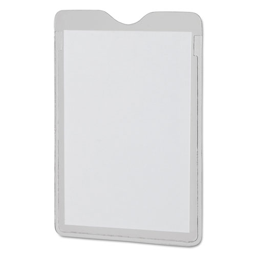 Image of Utili-Jac Heavy-Duty Clear Plastic Envelopes, 2.25 x 3.5, 50/Box