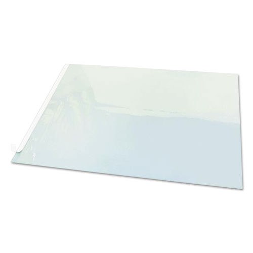 Image of Second Sight Clear Plastic Desk Protector, with Hinged Protector, 25.5 x 21, Clear