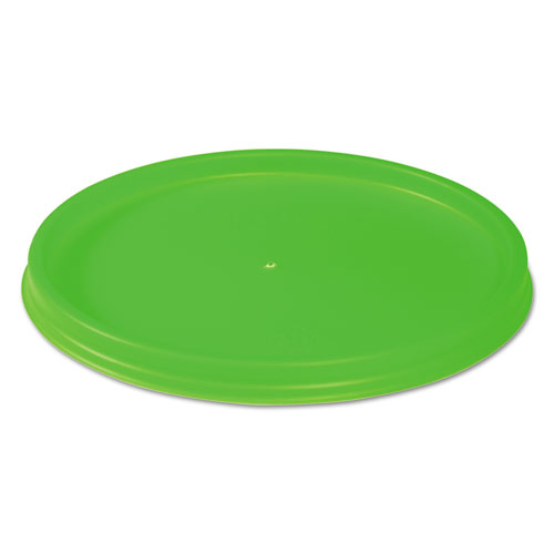 WinCup® Biodegradable Lids for Vio Food Containers, EPS, Green, 1000/Carton