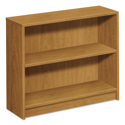HON® 1870 Series Bookcase, Five-Shelf, 36w x 11.5d x 60.13h, Harvest