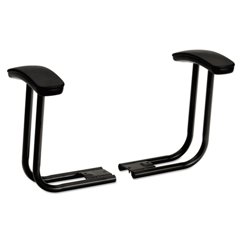 Optional Fixed T-Arms for HON ComforTask Series Swivel Task Chairs HON5991T