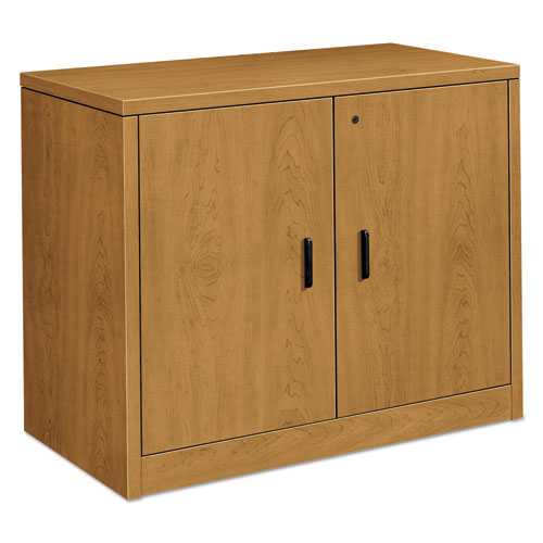 Hon® 10500 Series Storage Cabinet W/Doors, 36W X 20D X 29.5H, Harvest