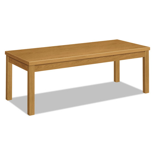 Image of Hon® Laminate Occasional Table, Rectangular, 48W X 20D X 16H, Harvest