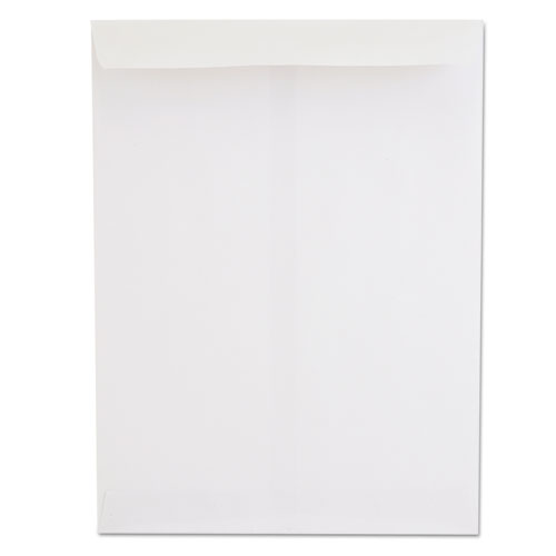 Image of Universal® Catalog Envelope, 24 Lb Bond Weight Paper, #10 1/2, Square Flap, Gummed Closure, 9 X 12, White, 250/Box