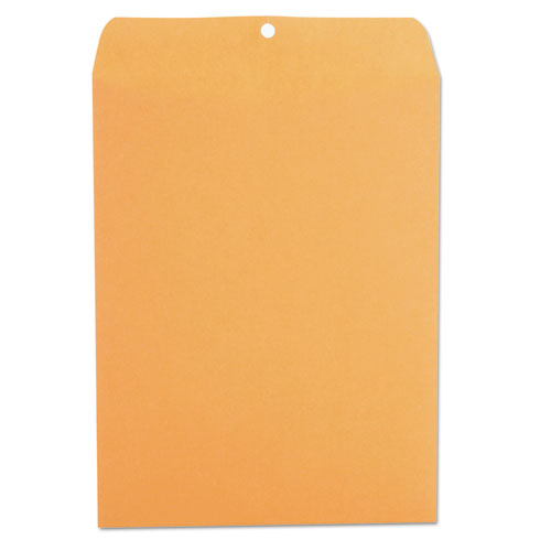 Image of Universal® Kraft Clasp Envelope, #93, Square Flap, Clasp/Gummed Closure, 9.5 X 12.5, Brown Kraft, 100/Box