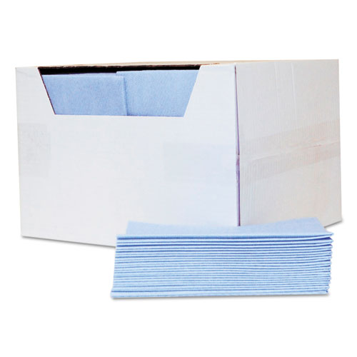 Wet Wipes, 11 1/2 X 24, Blue, 150/carton