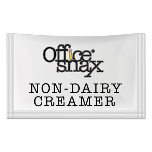 Office Snax® Premeasured Single-Serve Packets, Powder Non-Dairy Creamer, 800/Carton
