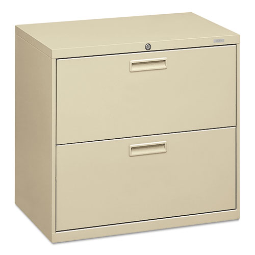 500 SERIES TWO-DRAWER LATERAL FILE, 30W X 18D X 28H, PUTTY